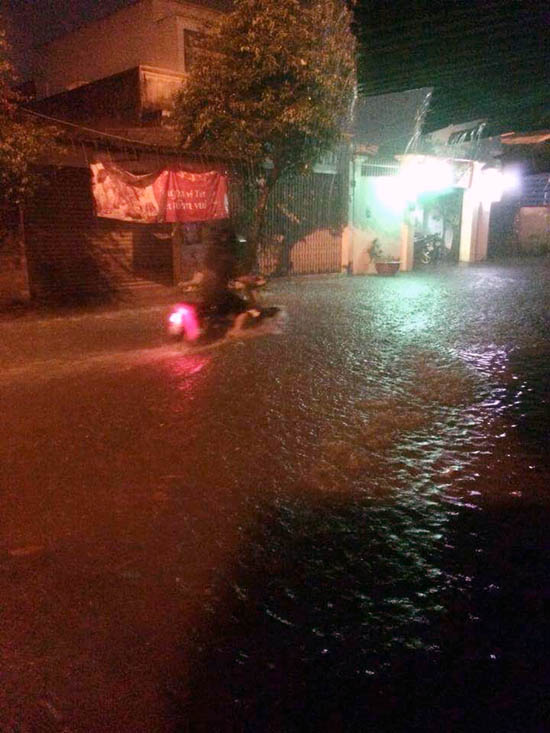 TP Hồ Chí Minh lại ngập nặng do triều cường và mưa lớn ảnh 13